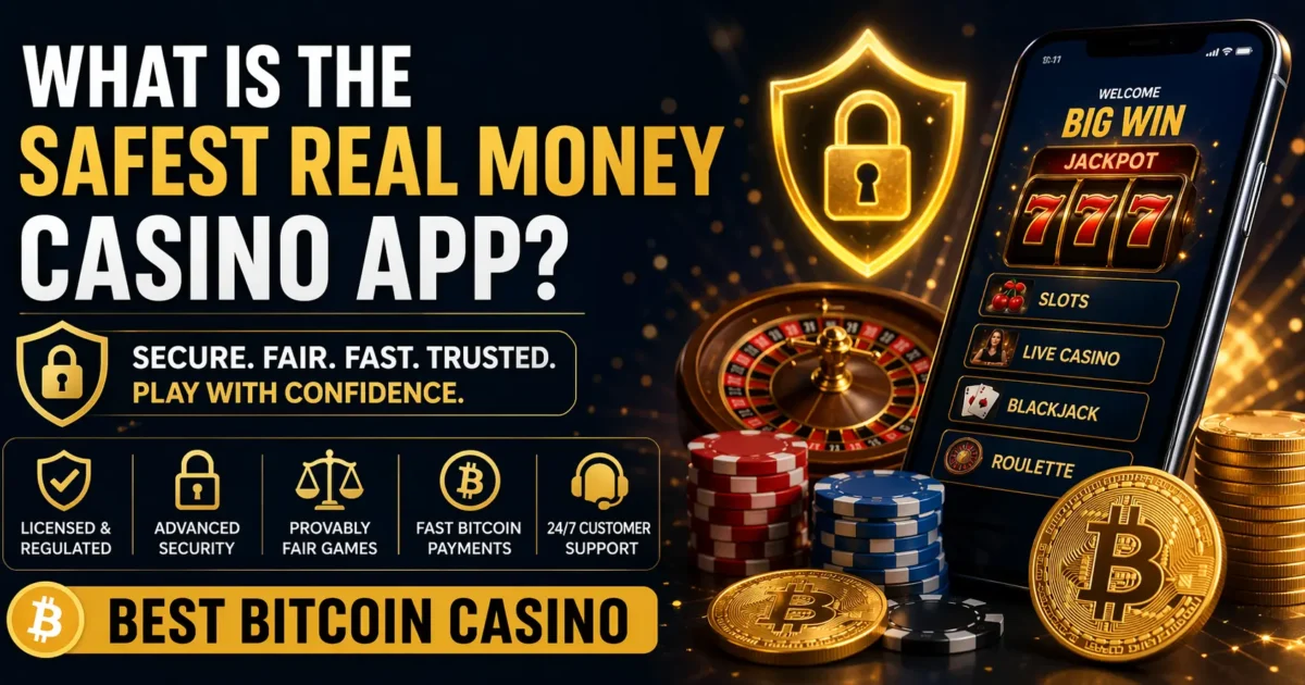 What Is the Safest Real Money Casino App